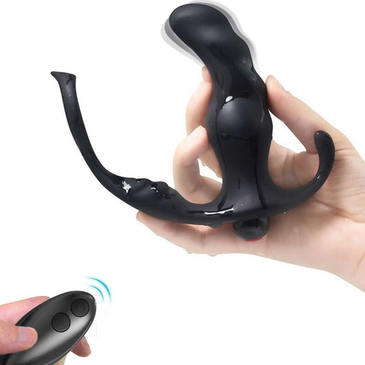 ARMONY - KNIGHT VIBRATOR ANAAL PROSTAAT & RING AFSTANDSBEDIENING ZWART