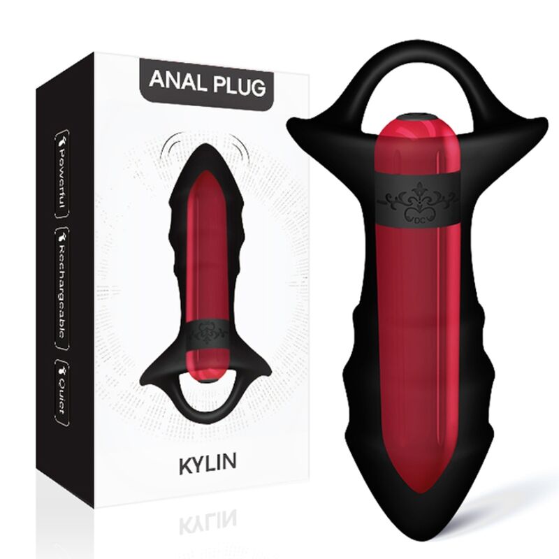 ARMONY - KYLIN VINGERVIBRATOR & ANAALPLUG AFSTANDSBEDIENING ZWART