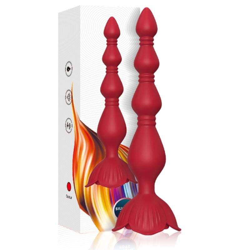 ARMONY - ROZE VIBRATOR PAGODA & ANALE PLUG ROOD