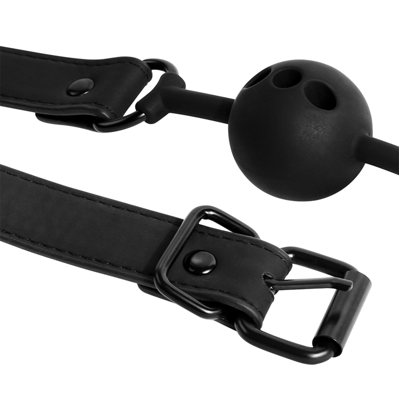 FETISJ SUBMISSIE BONDAGE - ADEMENDE SILICONEN BALKNEVEL