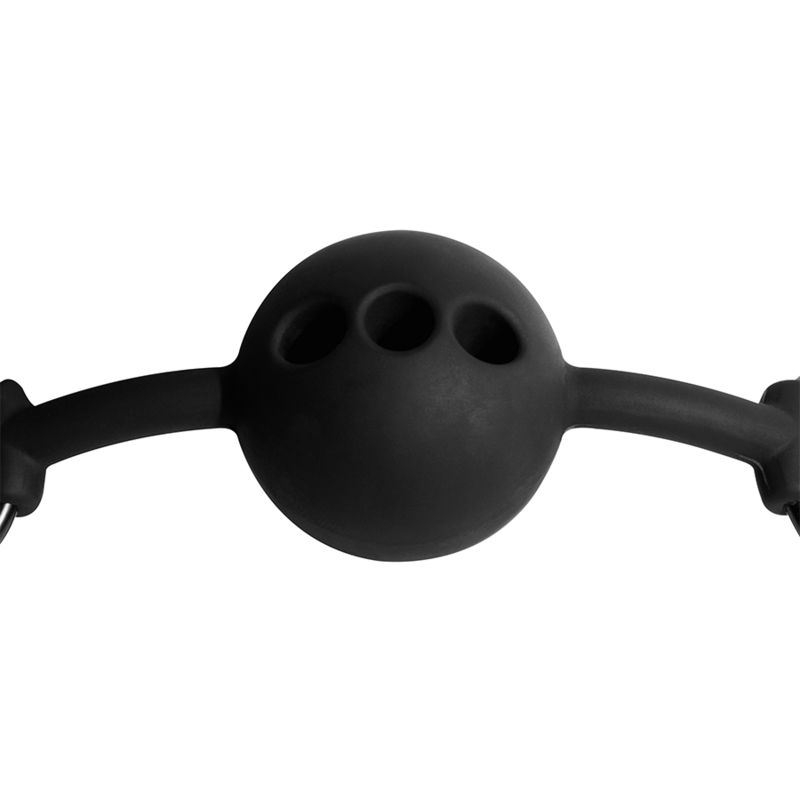 FETISJ SUBMISSIE BONDAGE - ADEMENDE SILICONEN BALKNEVEL