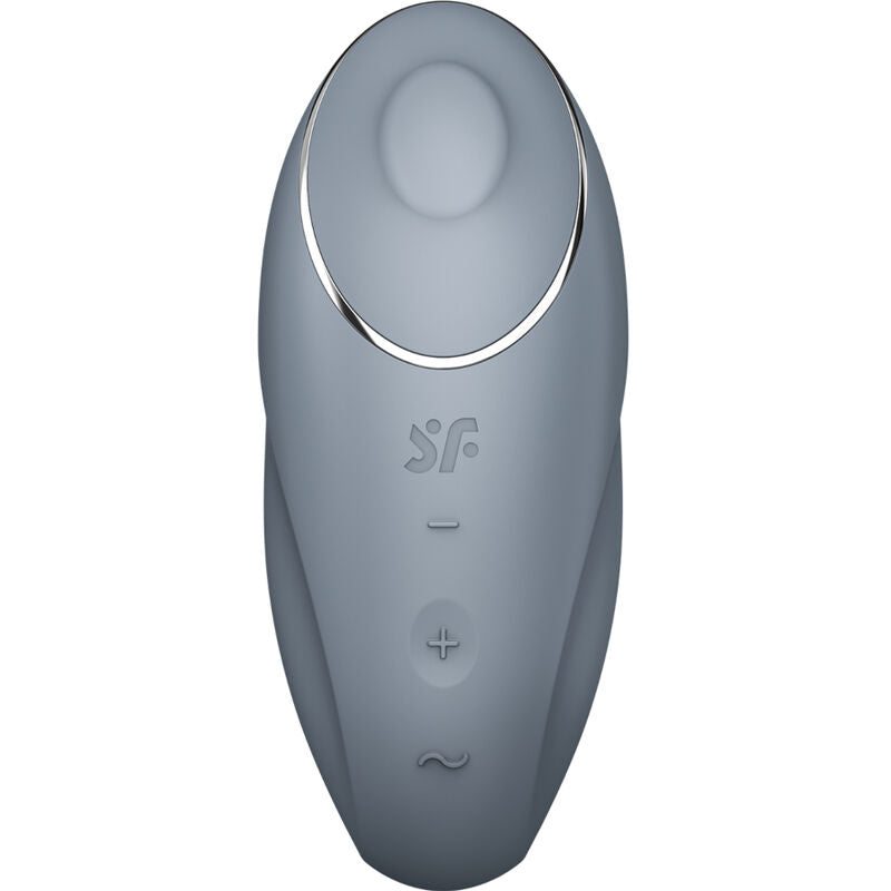 SATISFYER - TAP & CLIMAX 1 LAY-ON VIBRATOR GRIJS