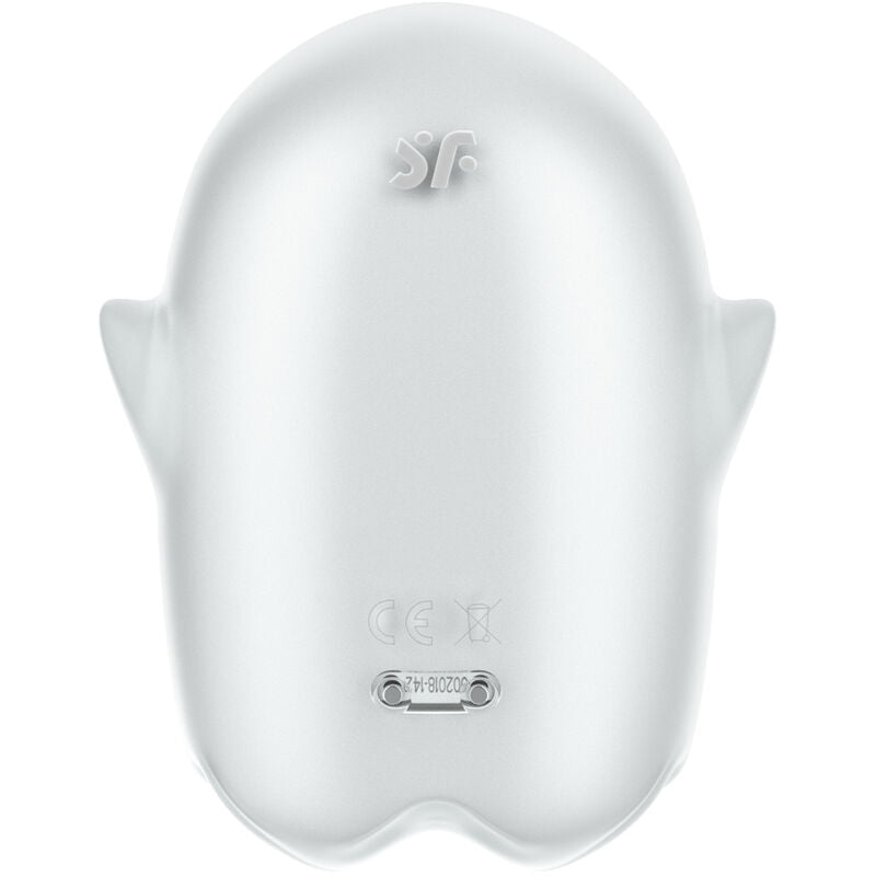 SATISFYER - GLOWING GHOST AIR PULSE & WITTE VIBRATOR