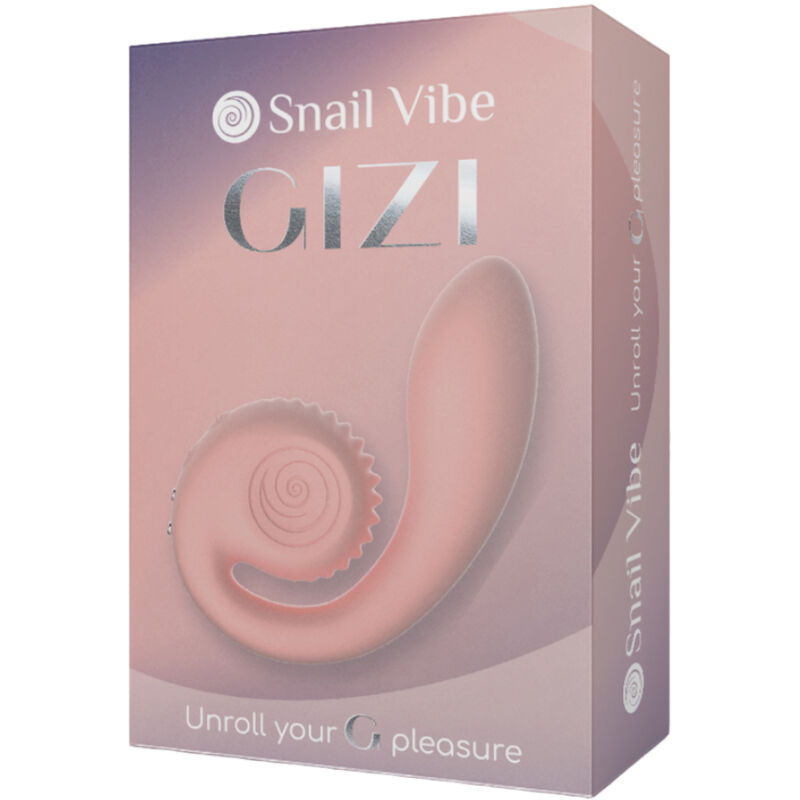 SNAIL VIBE - GIZI DUBBELE STIMULATOR ROZE