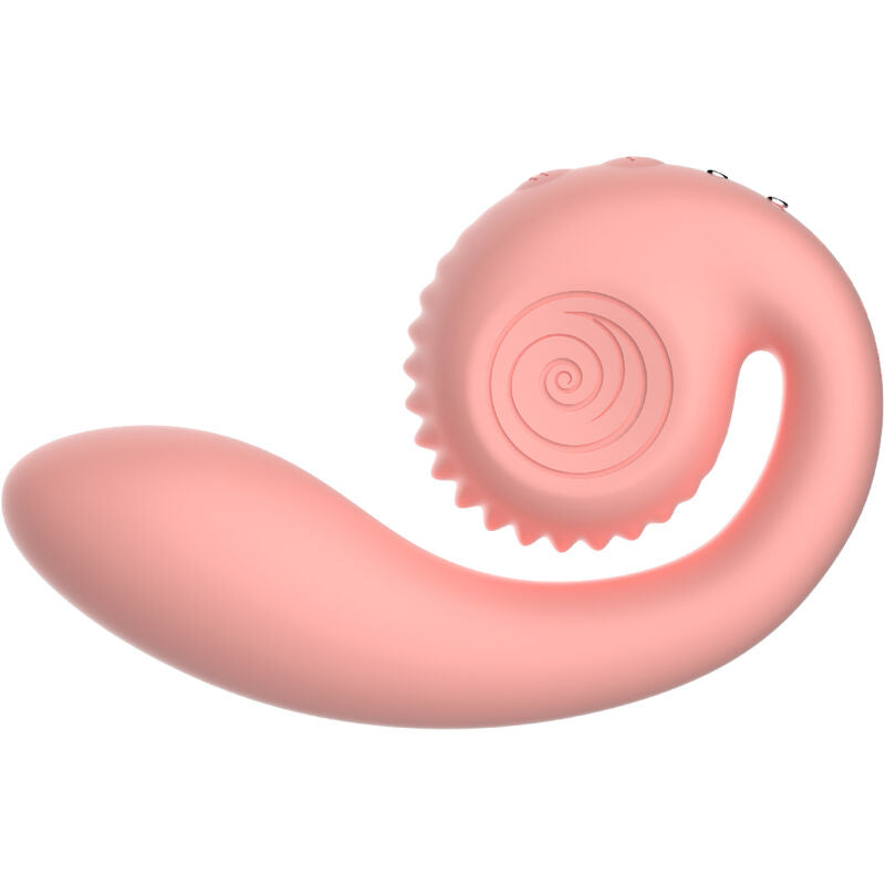 SNAIL VIBE - GIZI DUBBELE STIMULATOR ROZE