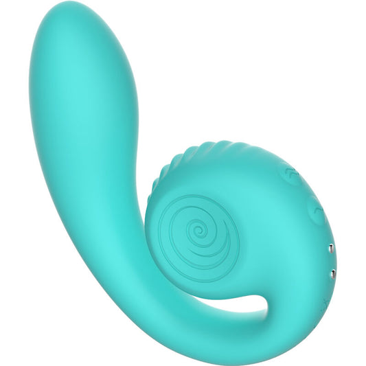 SNAIL VIBE - GIZI DUBBELE STIMULATOR TURKOOIS
