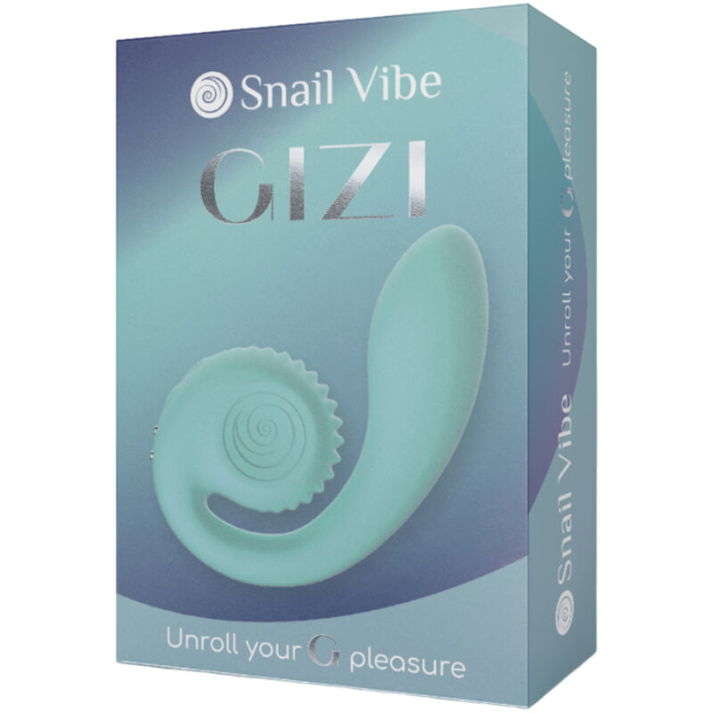 SNAIL VIBE - GIZI DUBBELE STIMULATOR TURKOOIS
