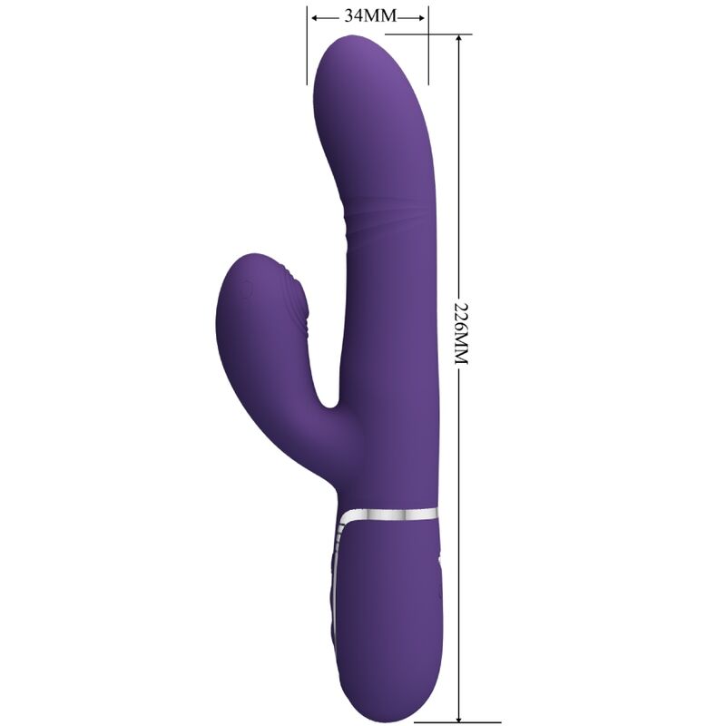 PRETTY LOVE - MULTIFUNCTIONELE G-SPOT VIBRATOR PAARS
