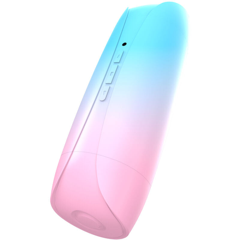 ARMONY - REGENBOOG DUBBELE VAGINA & MOND VIBRATOR MASTURBATOR