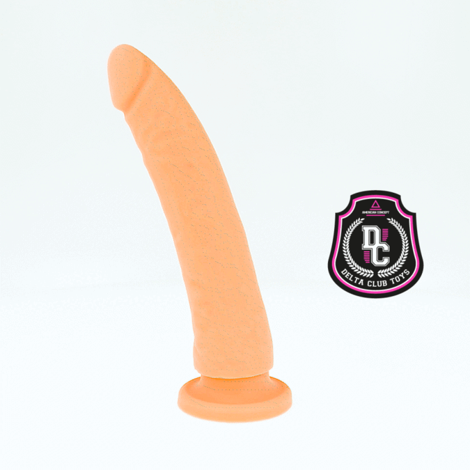 DELTA CLUB - TOYS NATUURLIJKE DILDO MEDISCH SILICOON 20 CM -O- 4 CM