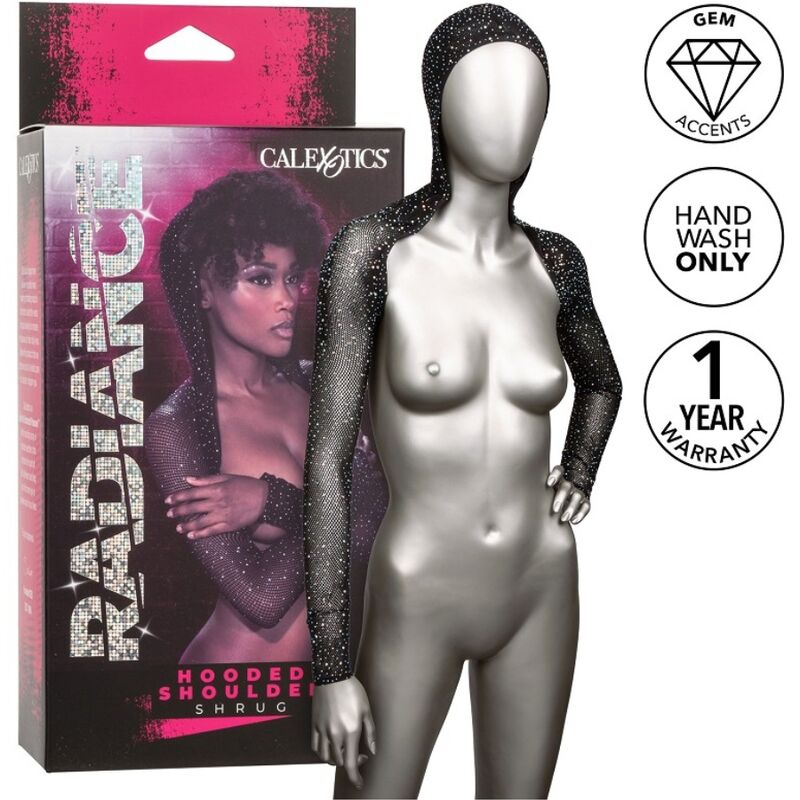 CALEXOTICS - RADIANCE HOODED SCHOUDERSHURK STRASS
