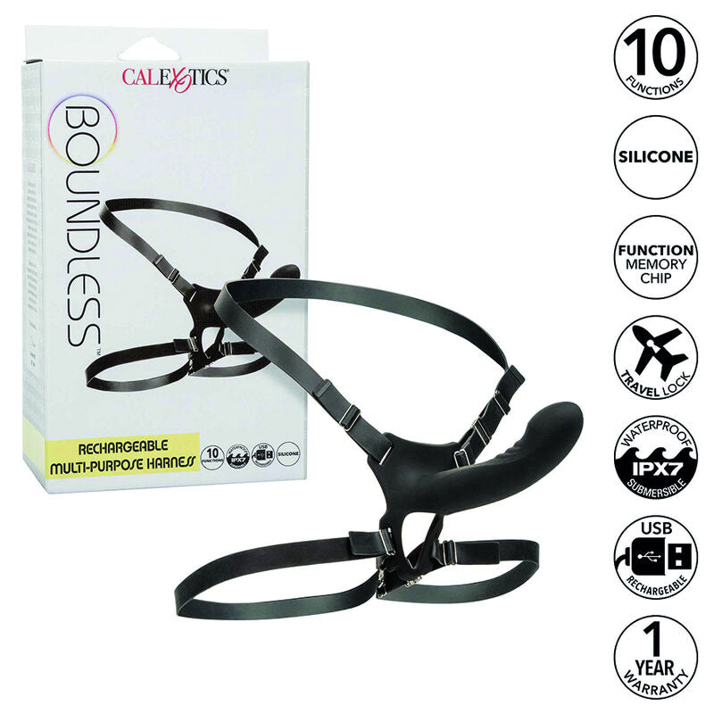 CALEXOTICS - BOUNDLESS OPLAADBAAR MULTIFUNCTIONEEL TUIGJE