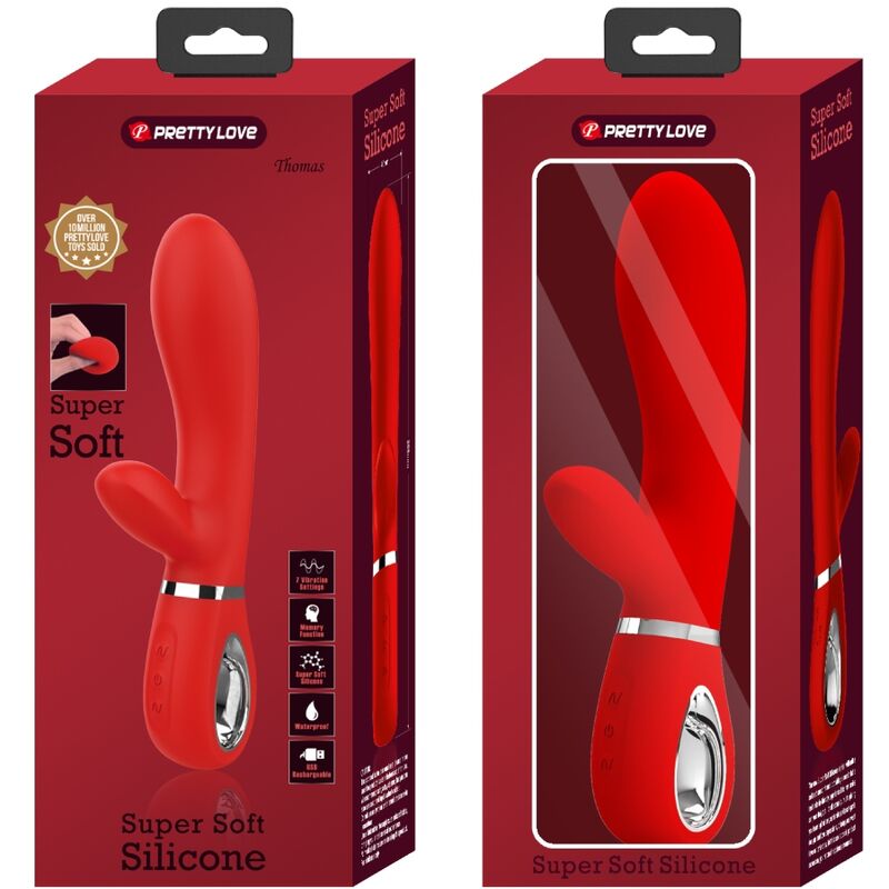 PRETTY LOVE - THOMAS MULTIFUNCTIONELE G-SPOT VIBRATOR ROOD