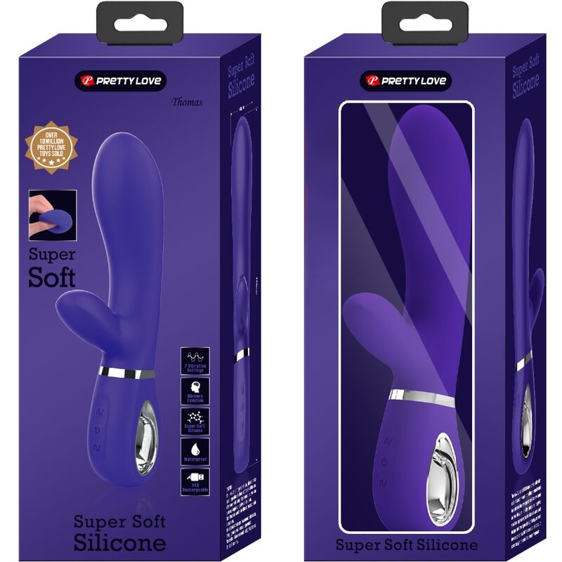 PRETTY LOVE - THOMAS MULTIFUNCTIONELE G-SPOT VIBRATOR PAARS