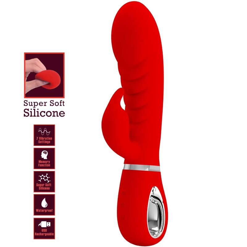 PRETTY LOVE - PRESCOTT MULTIFUNCTIONELE G-SPOT VIBRATOR ROOD