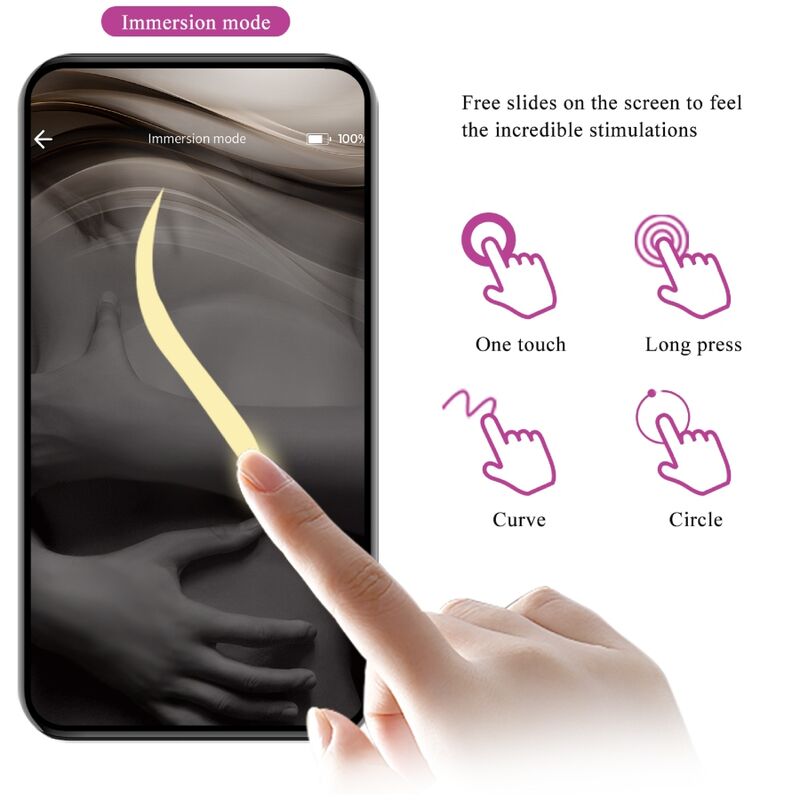 PRETTY LOVE - CATALINA VIBRATOR APP AFSTANDSBEDIENING PAARS
