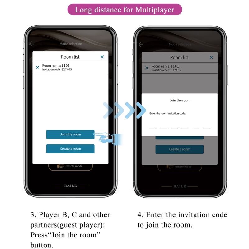 PRETTY LOVE - CATALINA VIBRATOR APP AFSTANDSBEDIENING PAARS