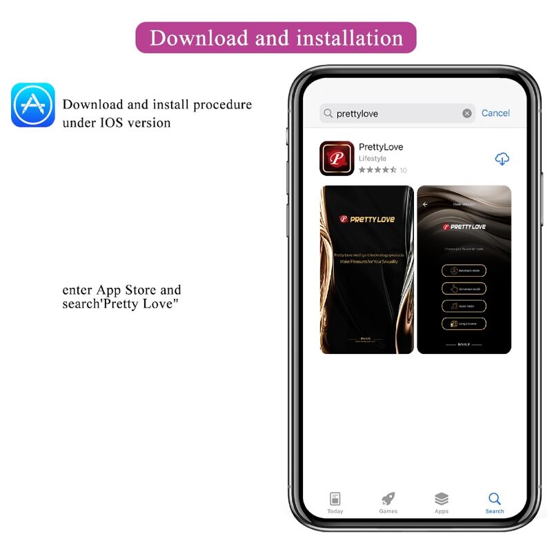 PRETTY LOVE - BILLY VIBRATION AFSTANDSBEDIENING PAARS GRATIS APP