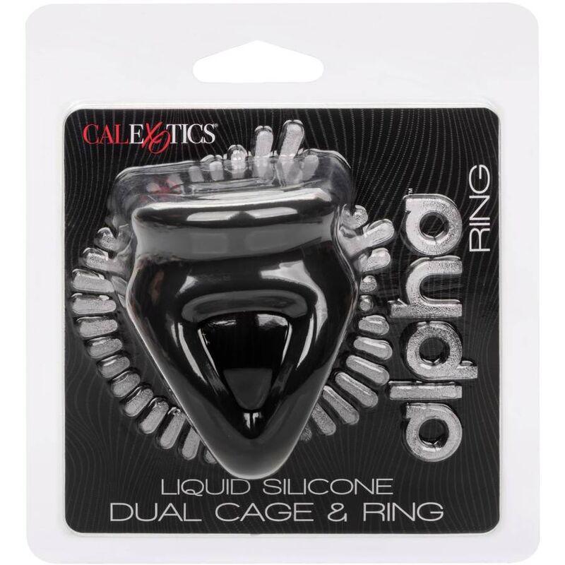 CALEXOTICS - ALPHA DUAL COCKRING ZWART
