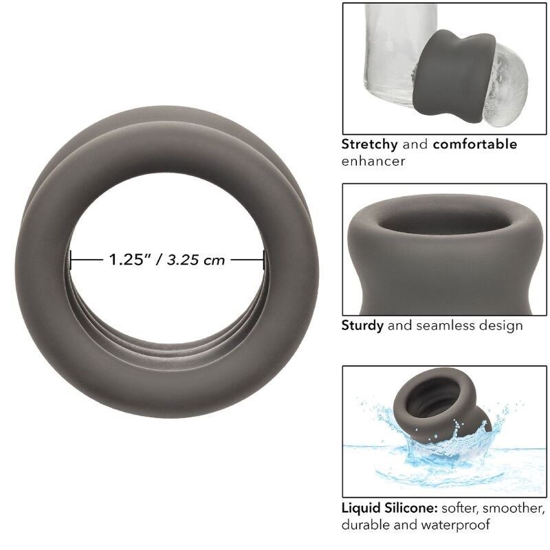 CALEXOTICS - ALPHA BALZAKSTRETCHRING ZWART