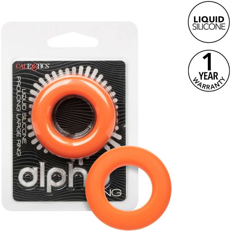 CALEXOTICS - ALPHA PROLONG LARGE RING ORANJE