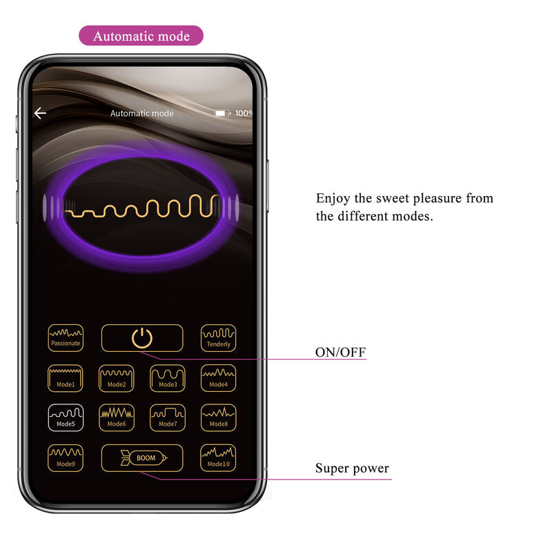 PRETTY LOVE - HECTOR ELEKTROSHOCK VIBRATOR MET APP-BEDIENING PAARS