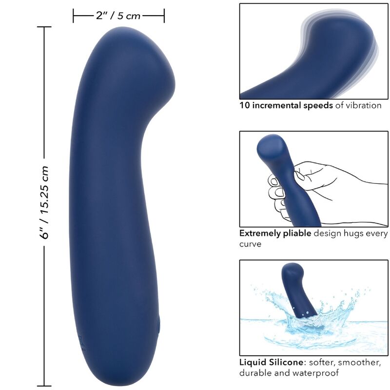 CALEXOTICS - CASHMERE SATIJN G BLAUW
