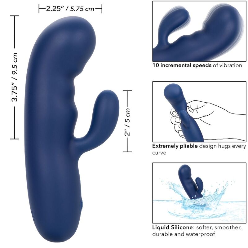 CALEXOTICS - CASHMERE ZIJDE DUO BLAUW