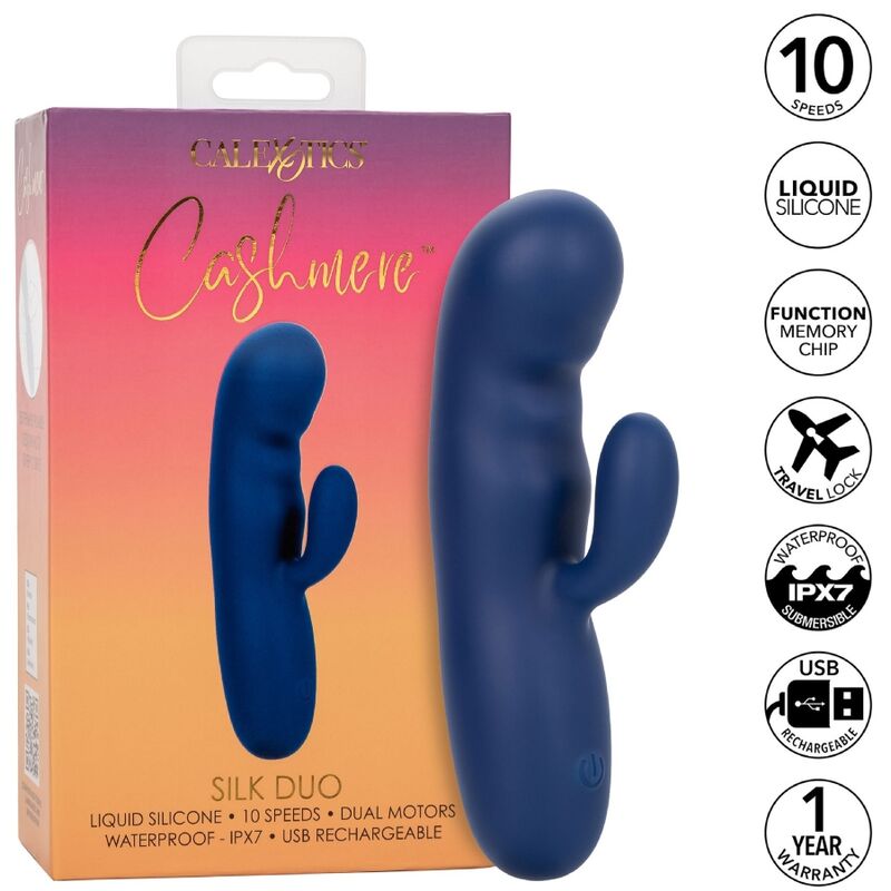CALEXOTICS - CASHMERE ZIJDE DUO BLAUW