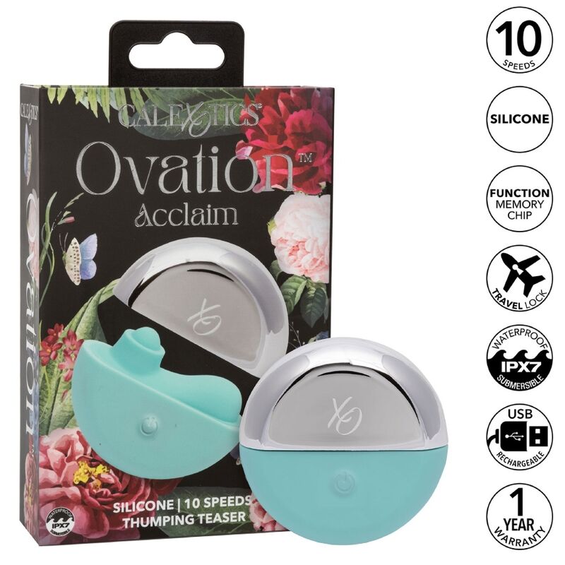 CALEXOTICS - OVATION ACCLAIM STIMULATOR AQUAGROEN