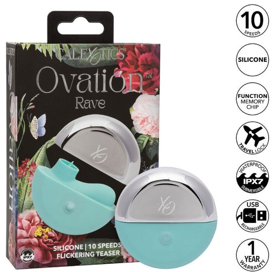 CALEXOTICS - OVATION RAVE STIMULATOR AQUA GROEN