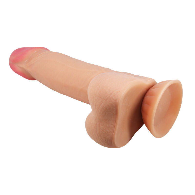 PRETTY LOVE - SLIDING SKIN SERIES REALISTISCHE DILDO MET VERSCHUIVENDE HUID ZUIGNAP 21,8 CM