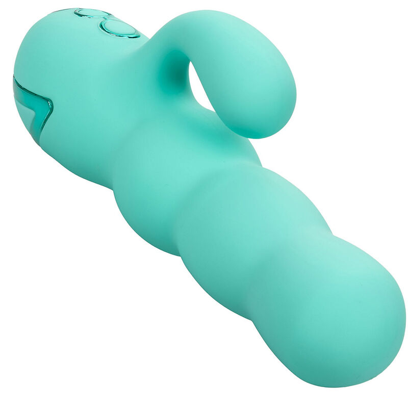 CALEXOTICS - DEL MAR DIVA VIBRATOR RABBIR AQUA GROEN DOOR CALIFORNIA DREAMING