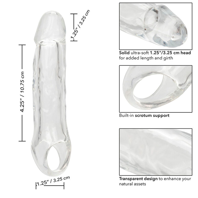 CALEXOTICS - PERFORMANCE MAXX HELDER VERLENGSTUK 5,5 TRANSPARANT