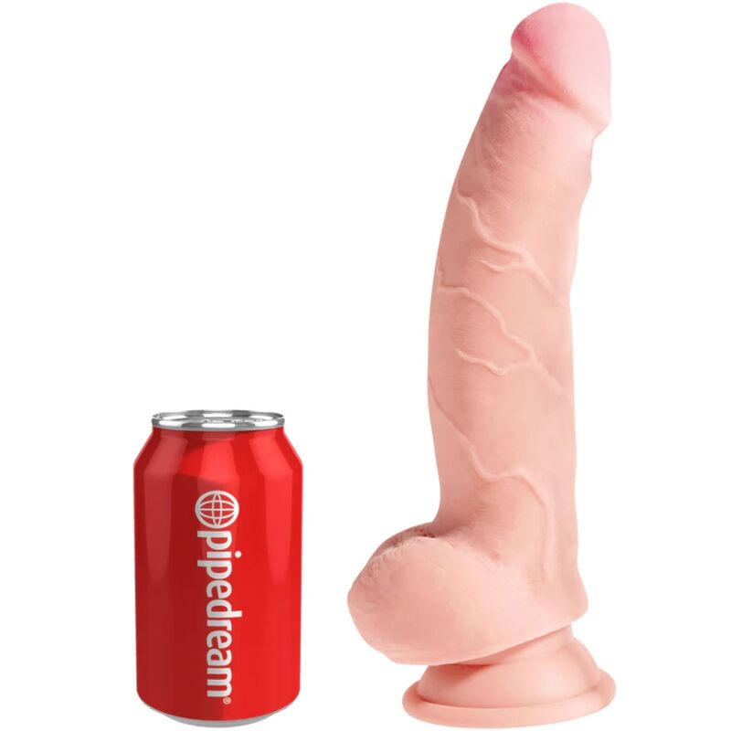 KING COCK - DILDO DRIEDUBBELE DICHTHEID 18,4 CM