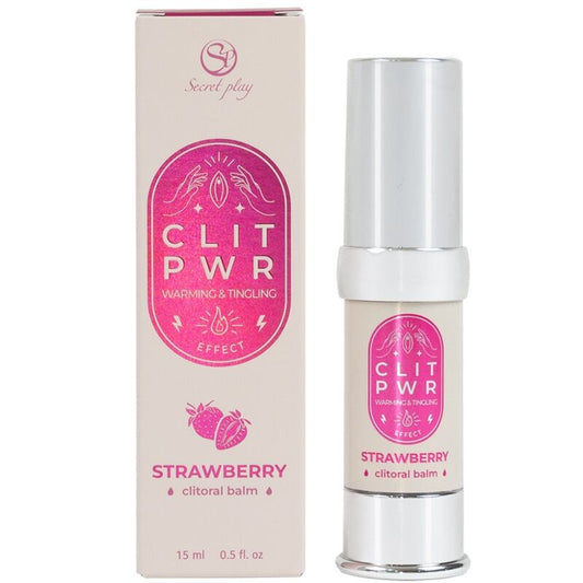 SECRET PLAY - CLIT PWR AARDBEI CLITORIS BALSEM
