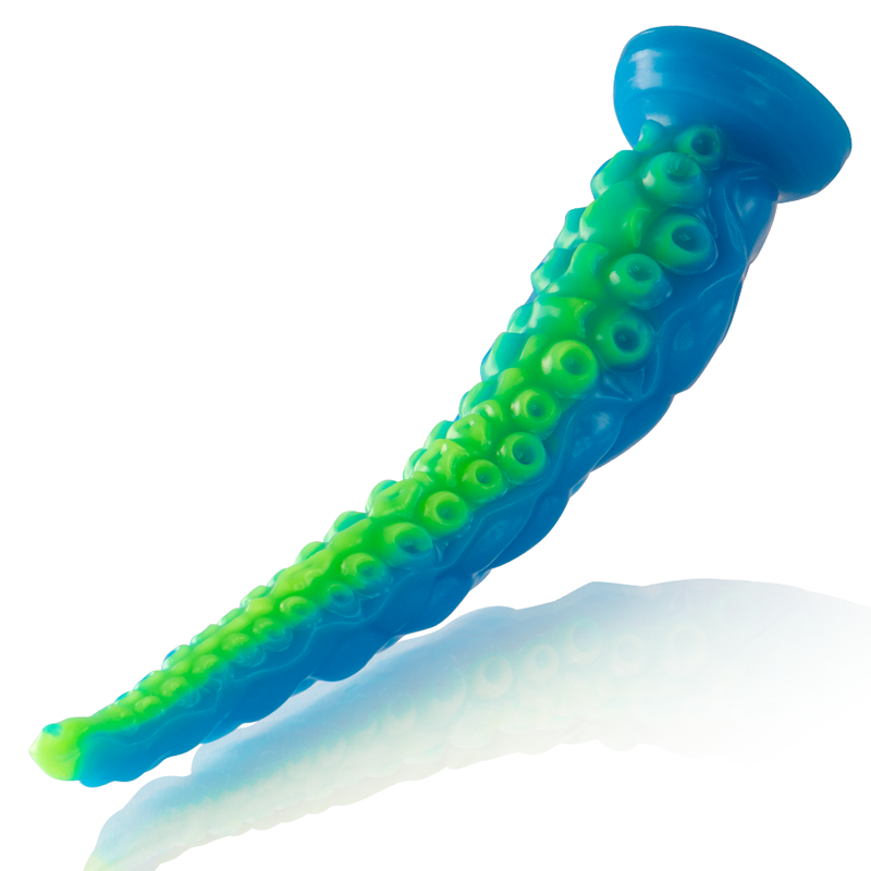 EPIC - SCYLLA FLUORISERENDE DUNNE TENTAKEL DILDO GROOT FORMAAT