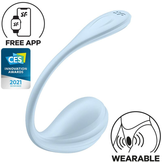 SATISFYER - SMOOTH PETAL G-PUNTSTIMULATOR HEMELSBLAUW GRATIS APP