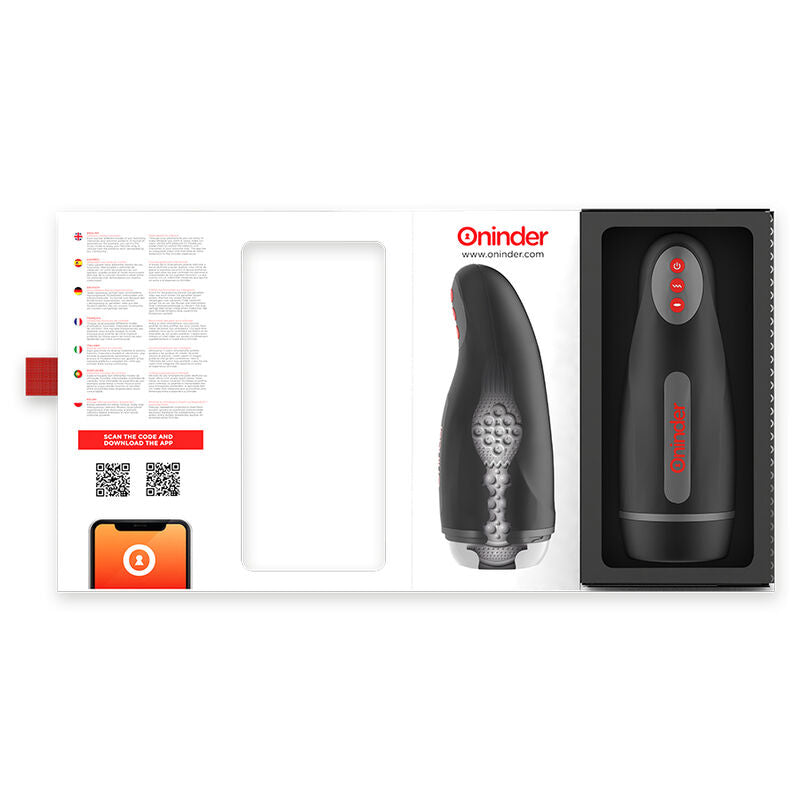 ONINDER - SEOUL OPLAADBARE MALE MASTURBATOR 10 SNELHEDEN - GRATIS APP