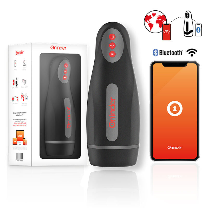 ONINDER - SEOUL OPLAADBARE MALE MASTURBATOR 10 SNELHEDEN - GRATIS APP