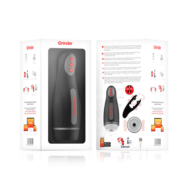 ONINDER - SEOUL OPLAADBARE MALE MASTURBATOR 10 SNELHEDEN - GRATIS APP