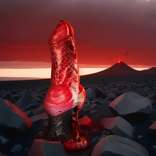 EPIC - HELIOS DILDO MET TEELBALLEN WARMTE EN ECSTASE