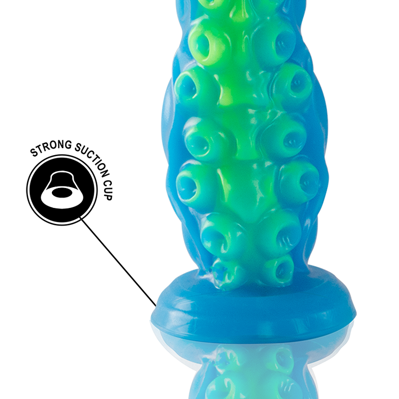 EPIC - SCYLLA FLUORISERENDE DUNNE TENTAKEL DILDO GROOT FORMAAT