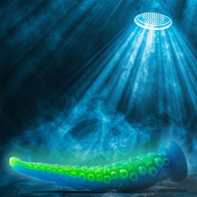 EPIC - SCYLLA FLUORISERENDE DUNNE TENTAKEL DILDO GROOT FORMAAT