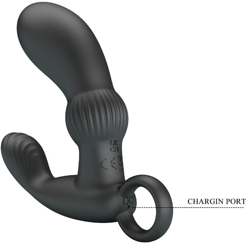PRETTY LOVE - CAYLA ANALE VIBRATOR MASSAGER ZWART