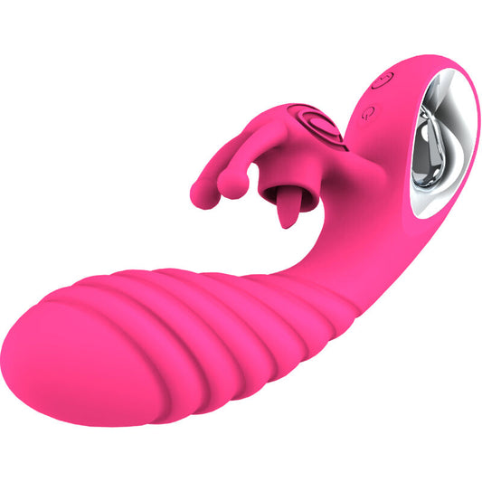 ARMONY - VICKY RABBIT-VIBRATOR MET FUCHSIA TREKRING TONG