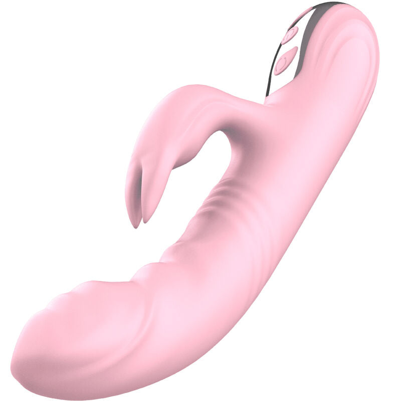 ARMONY - VOLLEDIGE VINGER KONIJN VIBRATOR ROZE WARMTE-EFFECT