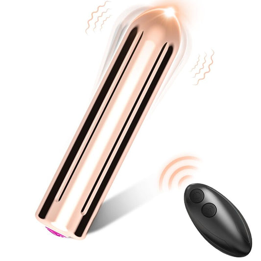 ARMONY - KOGELVIBRATOR MET AFSTANDSBEDIENING GOUDKLEURIG 2 CM X 8,8 CM
