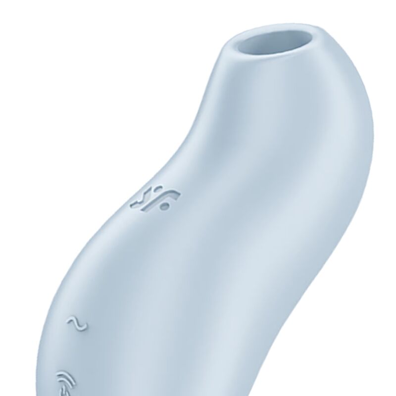SATISFYER - POCKET PRO 1 CLITORISSTIMULATOR LICHTBLAUW