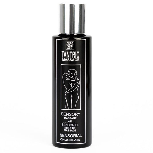 EROS-ART - NATUURLIJKE TANTRISCHE MASSAGEOLIE EN CHOCOLADE APHRODISIACUM 100 ML